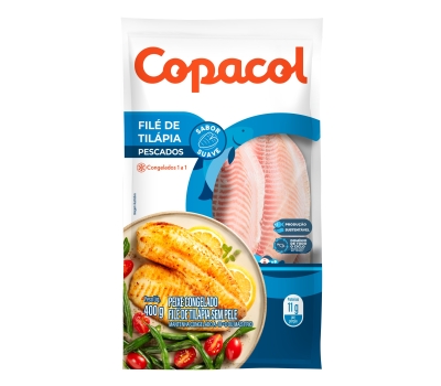 PEIXE FILE TILAPIA 400 GR COOPAVEL